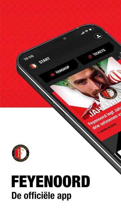 Emulate iPhone app Feyenoord App using MyAndroid