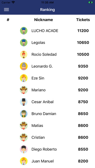 Emulate iPhone app FFA México using MyAndroid