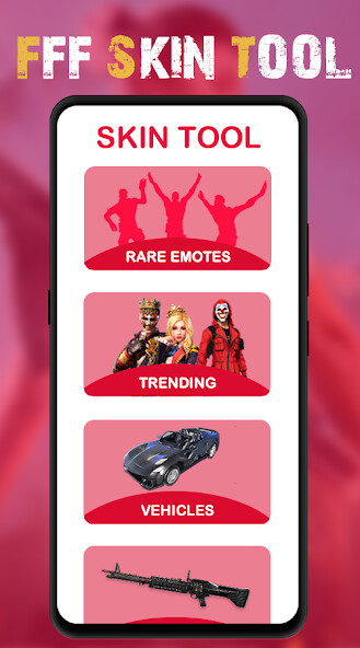 Run android online APK FFF FF Skin Tool - Bundle Pro from MyAndroid or emulate FFF FF Skin Tool - Bundle Pro using MyAndroid