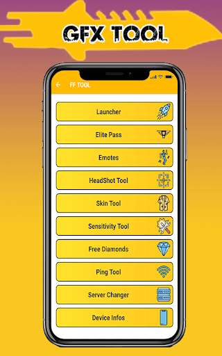 Run android online APK FFF GFX Tool Max from MyAndroid or emulate FFF GFX Tool Max using MyAndroid