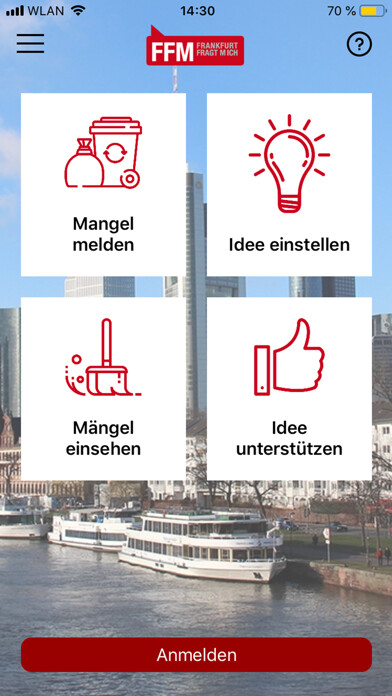 Emulate iPhone app FFM.de App using MyAndroid