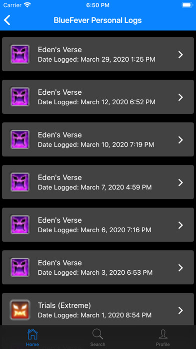 Emulate iPhone app FFXIV Battle Logs using MyAndroid Emulate iPhone app FFXIV Battle Logs using MyAndroid