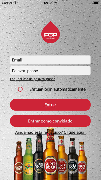 Emulate iPhone app FGP - Bebidas using MyAndroid Emulate iPhone app FGP - Bebidas using MyAndroid