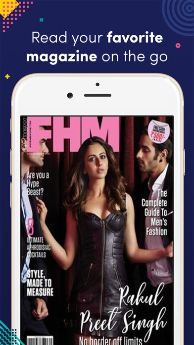 Emulate iPhone app FHM India using MyAndroid