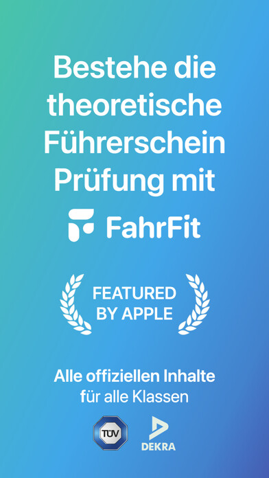 Emulate iPhone app Führerschein Theorie - FahrFit using MyAndroid Emulate iPhone app Führerschein Theorie - FahrFit using MyAndroid