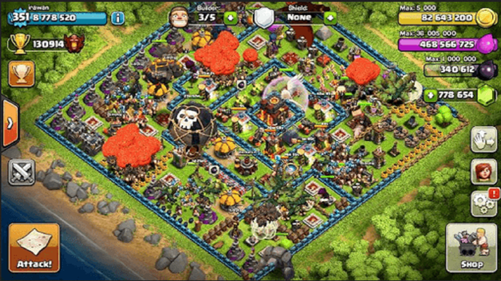 Emulate Android APK FHX-Server COC X PRO
