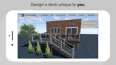 Emulate iPhone app Fiberon Decking using MyAndroid