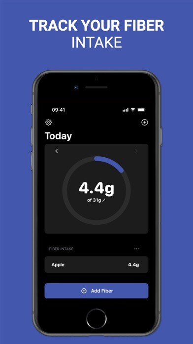 Emulate iPhone app Fiber Tracker & Counter using MyAndroid Emulate iPhone app Fiber Tracker & Counter using MyAndroid