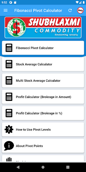 Run android online APK Fibonacci Pivot Calculator from MyAndroid or emulate Fibonacci Pivot Calculator using MyAndroid Run android online APK Fibonacci Pivot Calculator from MyAndroid or emulate Fibonacci Pivot Calculator using MyAndroid