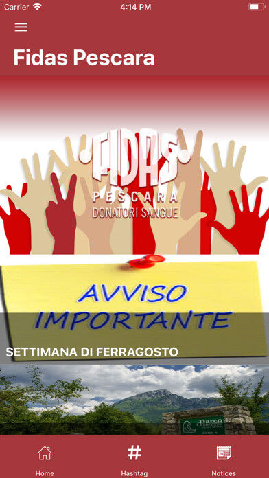 Emulate iPhone app FIDAS Pescara Donatori Sangue using MyAndroid Emulate iPhone app FIDAS Pescara Donatori Sangue using MyAndroid