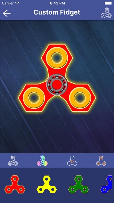 Emulate iPhone app Fidget Creator using MyAndroid Emulate iPhone app Fidget Creator using MyAndroid