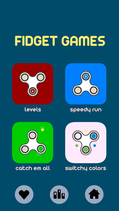 Emulate iPhone app Fidget Games : The Figet Spinner Edition using MyAndroid