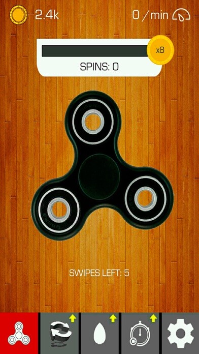 Emulate iPhone app Fidget Spinner 2.0 using MyAndroid