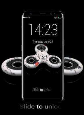 Emulate Android APK Fidget Spinner Fingerprint Lock screen wallpaper Emulate Android APK Fidget Spinner Fingerprint Lock screen wallpaper