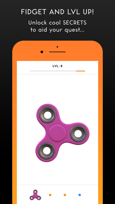 Emulate iPhone app Fidget Spinner LVL UP using MyAndroid