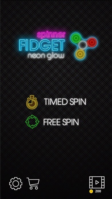 Emulate iPhone app Fidget spinner neon glow using MyAndroid Emulate iPhone app Fidget spinner neon glow using MyAndroid