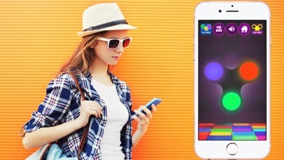 Emulate iPhone app Fidget Spinner Wheel Simulator - Neon Glow Toy using MyAndroid Emulate iPhone app Fidget Spinner Wheel Simulator - Neon Glow Toy using MyAndroid