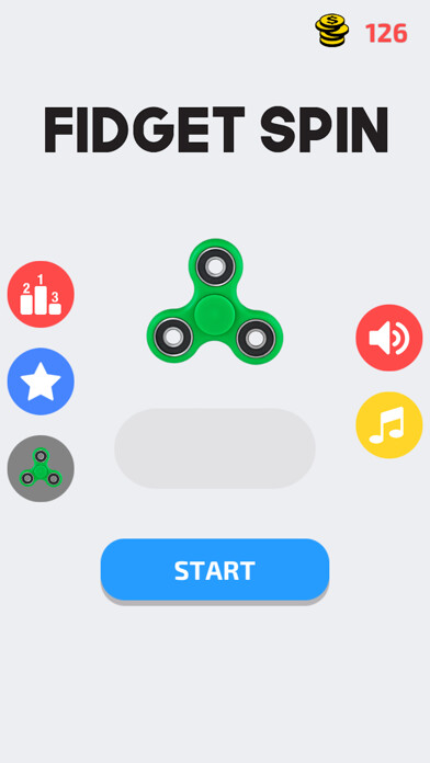 Emulate iPhone app Fidget Spin using MyAndroid