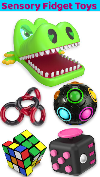 Run android online APK Fidget Toys AntiStress Pop it from MyAndroid or emulate Fidget Toys AntiStress Pop it using MyAndroid