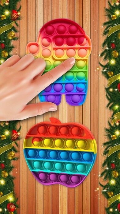 Emulate iPhone app Fidget Toys ASMR Poppet Games using MyAndroid