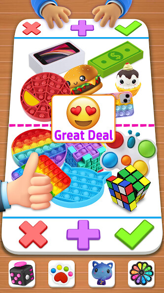Run android online APK Fidget Trading: pop its from MyAndroid or emulate Fidget Trading: pop its using MyAndroid