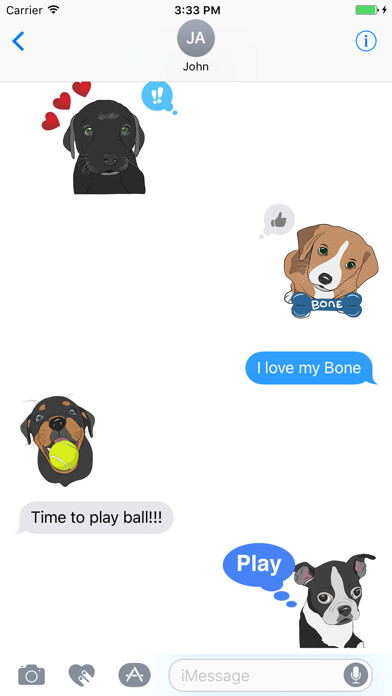 Emulate iPhone app Fidos Puppies using MyAndroid