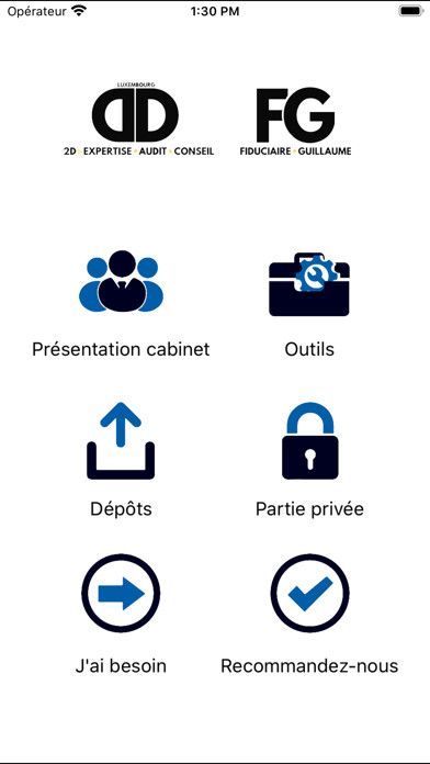Emulate iPhone app Fiduciaire Guillaume using MyAndroid Emulate iPhone app Fiduciaire Guillaume using MyAndroid