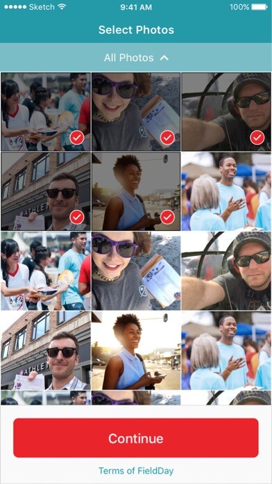 Emulate iPhone app Field Day App using MyAndroid