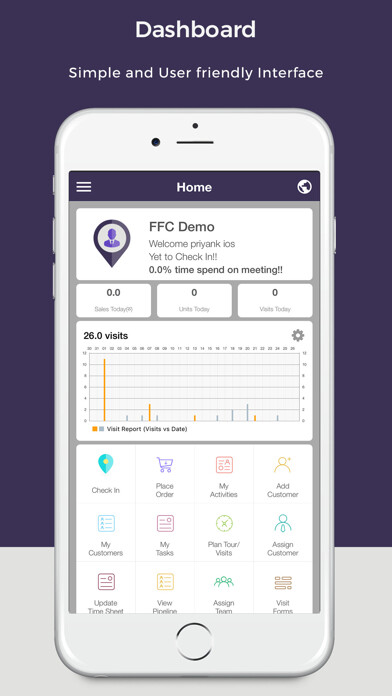Emulate iPhone app Field Force Connect using MyAndroid