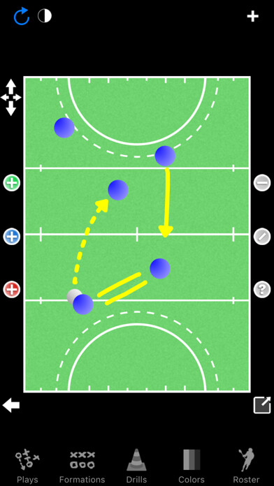 Emulate iPhone app Field Hockey Coach Pro using MyAndroid
