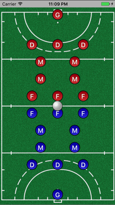 Emulate iPhone app Field Hockey WhiteBoard using MyAndroid