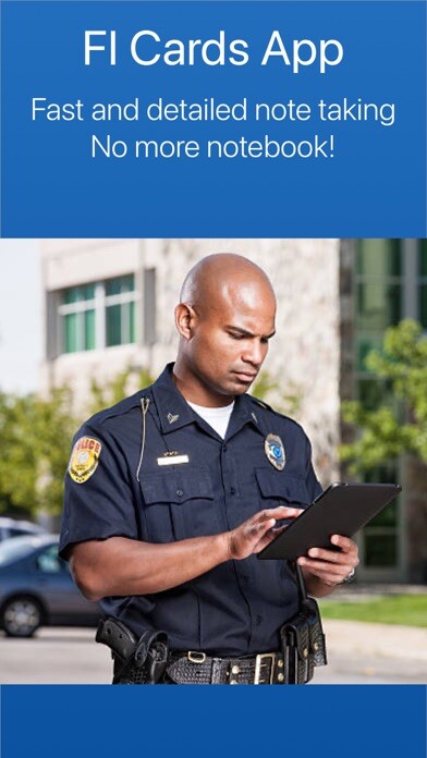 Emulate iPhone app Field Interview Cards for LEOs using MyAndroid