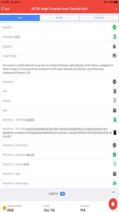 Emulate iPhone app Fieldmagic Pro using MyAndroid
