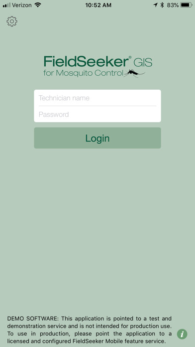 Emulate iPhone app FieldSeeker Mobile using MyAndroid