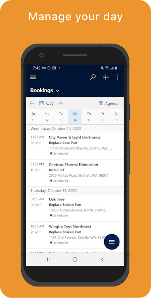 Emulate iPhone app Field Service (Dynamics 365) using MyAndroid