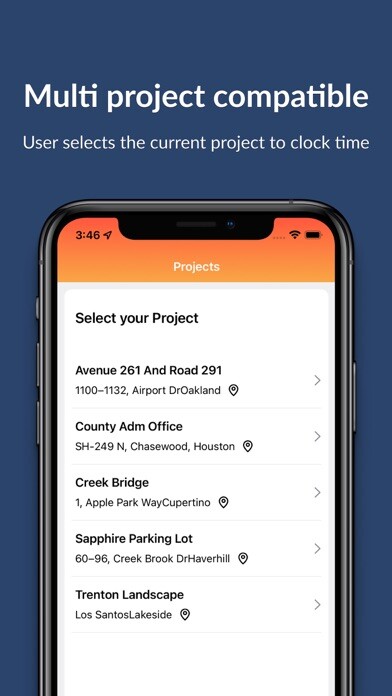 Emulate iPhone app Field TimeCard using MyAndroid Emulate iPhone app Field TimeCard using MyAndroid