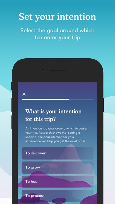 Emulate iPhone app Field Trip: Psychedelic guide using MyAndroid