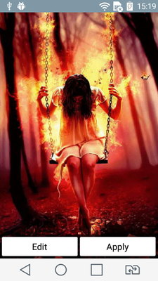 Emulate Android APK Fiery swing live wallpaper Emulate Android APK Fiery swing live wallpaper
