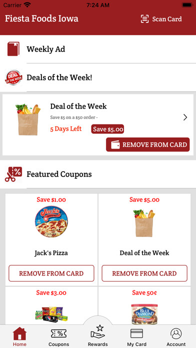 Emulate iPhone app Fiesta foods Iowa using MyAndroid Emulate iPhone app Fiesta foods Iowa using MyAndroid
