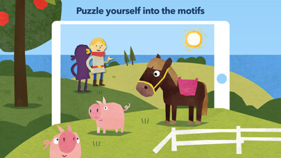 Emulate iPhone app Fiete Puzzle - Learning games using MyAndroid
