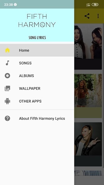 Run android online APK Fifth Harmony Lyrics from MyAndroid or emulate Fifth Harmony Lyrics using MyAndroid Run android online APK Fifth Harmony Lyrics from MyAndroid or emulate Fifth Harmony Lyrics using MyAndroid
