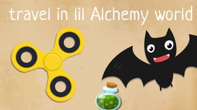Emulate iPhone app Figet spinner in lil alchemy world Top fidget game using MyAndroid