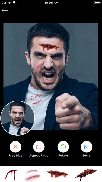 Emulate iPhone app Fight Battle Editor using MyAndroid