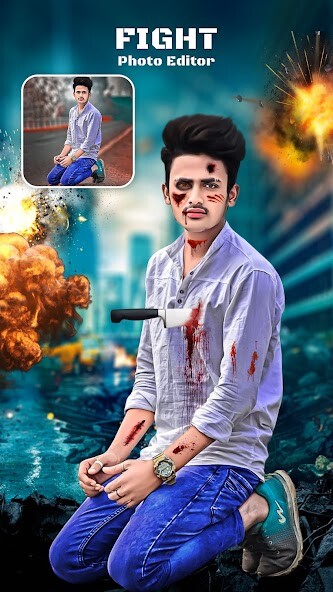 Run android online APK Fight Effect Photo Editor from MyAndroid or emulate Fight Effect Photo Editor using MyAndroid