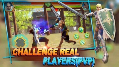 Emulate iPhone app Fighter of Kung fu - Combat of Swords using MyAndroid