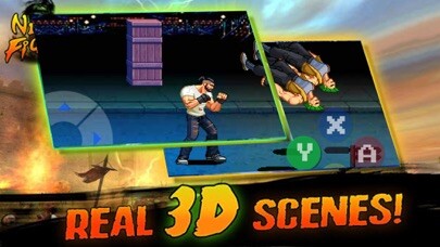 Emulate iPhone app Fighter On Street - Childhood Game using MyAndroid