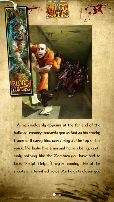 Emulate iPhone app Fighting Fantasy: Blood of the Zombies using MyAndroid Emulate iPhone app Fighting Fantasy: Blood of the Zombies using MyAndroid