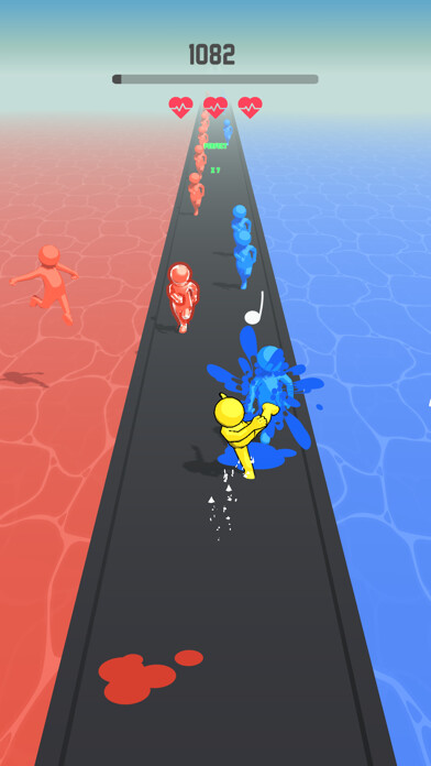 Emulate iPhone app Fighting Rhythm using MyAndroid