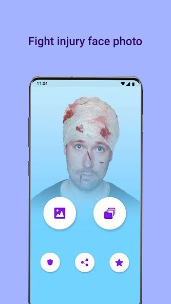 Run android online APK Fight Injury Face Photo Editor from MyAndroid or emulate Fight Injury Face Photo Editor using MyAndroid