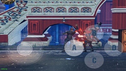 Emulate iPhone app Fight of Legend:Warrior Street using MyAndroid
